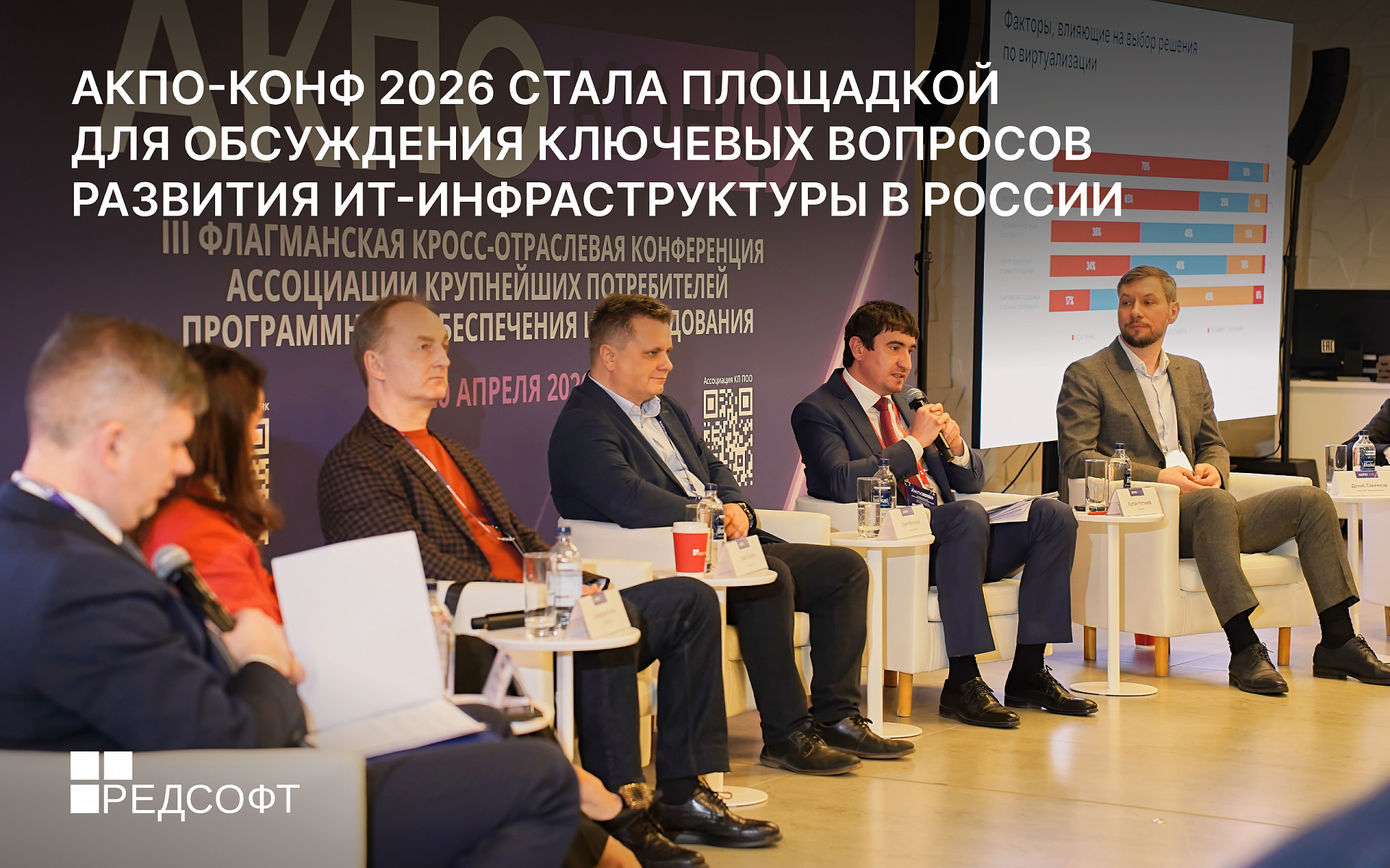 РЕД СОФТ поделился практикой работы в гетерогенных средах на АКПО-Конф 2026