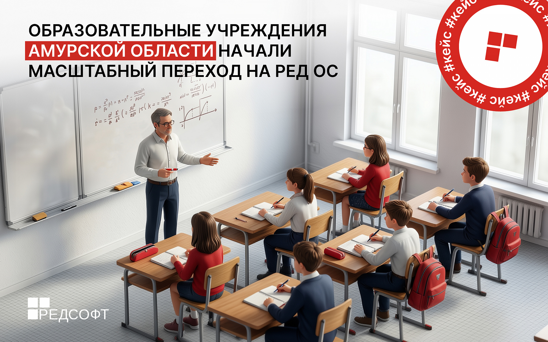 Образовательные учреждения Амурской области начали масштабный переход на РЕД ОС